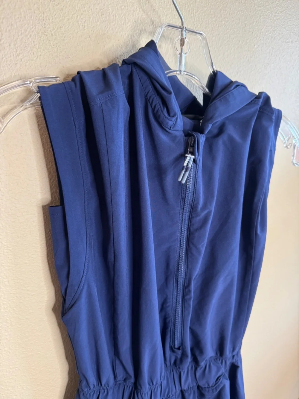 Athleta GIRL. Level Up Romper. Navy blue. Size M 8-10